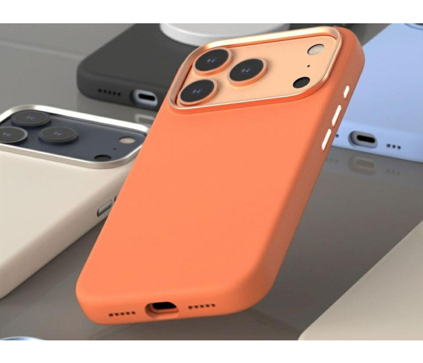 Etui ARAREE Typo Skin M MagSafe do iPhone 17 Pro czarny - 1471741 - zdjęcie 3